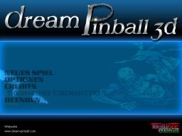 Dream Pinball 3D Title Screen